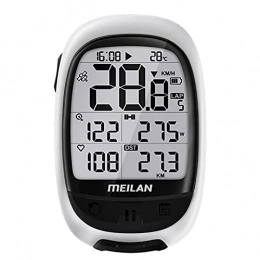 Skrskr Ordinateurs de vélo skrskr Ordinateur de vélo GPS M2 Cadence Fréquencemètre Compteur d'énergie Compteur de vélo