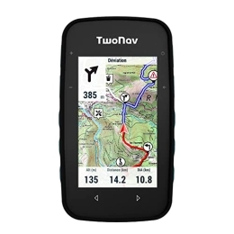 Twonav Accessoires TwoNav Cross Plus, GPS de Sports avec écran 3, 2 Pouces pour VTT, vélo, Trekking ou randonnée avec Cartes incluses