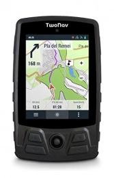 Twonav Ordinateurs de vélo TwoNav - GPS Trail pour Le Cyclisme (extrême) | GPS Velo, VTT - Ant+™ et Bluetooth - Autonomie de +20 H - Écran de 3, 7 Pouces - Ergonomique et Robuste - Résistant Pluie et Chocs - Noir