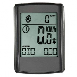 U/D Ordinateurs de vélo U / D HKRSTSXJ Mountain Bike odomètre étanche Lumineux Code de vélo Tableau numérique Compteur de Vitesse Accessoires Vélo wattmètre vélos (Color : Noir, Size : Libre)