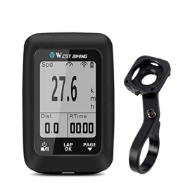 VORCOOL Compteur de Vélo Étanche Ordinateur de Vélo sans Fil Compteur de Vitesse Multifonctionnel Affichage GPS Support de Nuit pour Vélo de Montagne