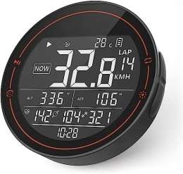 SAFWEL Accessoires Vélo GPS Yardstick, Ordinateur de vélo Compteur de Vitesse Multifonction LCD étanche rétroéclairage Affichage, équipement de Cyclisme