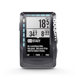 Wahoo Fitness Accessoires Wahoo Fitness Elemnt GPS sans Fil Ordinateur de Bord pour vélo Noir avec écran 2, 7" (6, 86 cm), 16 h, 57, 5 mm, 21, 2 mm, 90, 5 mm, 99, 2 g