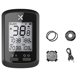 WJY Accessoires WJY Ordinateur de Vélo sans Fil, Compteurs de Vélo sans Fil GPS G Bluetooth Cycle Tracker Compteur Kilométrique étanche pour Vélo de Route VTT