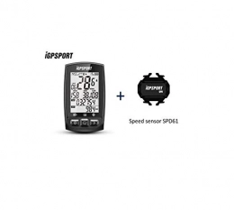 WSGYX Ordinateurs de vélo WSGYX sans Fil GPS vélo Ordinateur vélo numérique Chronomètre vélo Compteur de Vitesse Ant + Bluetooth 4.0 avec 12 Options (Color : Group4)