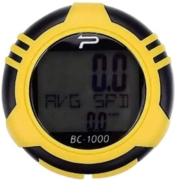 WYJW Ordinateurs de vélo WYJW Solid Bike Computer Bicycle Speedometer Bike Odometer Cycling Computer for Outdoor Cycling 9Yellow Durable
