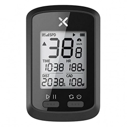 Xingang Compteur de vélo portable intelligent sans fil Bluetooth avec écran LCD HD étanche