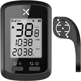 XOSS Ordinateurs de vélo XOSS G GPS Compteur Vélo sans Fil, Connexion de Bluetooth, IPX7 Étanche, Synchronisation des Données de Plusieurs APP