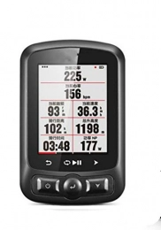 xunlei Ordinateurs de vélo xunlei Vélo Speedometer Odometer Antmd GPS Bicycle Computer Bluetooth 4.0 Wireless Ipx7 Waterproof Bike Cycling Speedometer Computer Accessories