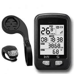 xunlei Accessoires xunlei Vélo Speedometer Odometer GPS Bike Speedometer Wireless Bike Odometer Bicycle Ipx6 Waterproof Ble4.0 Cycling Computer Support Mount