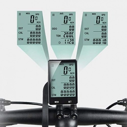 YEATOP Accessoires YEATOP 2.8 Pouces vélo sans Fil Ordinateur étanche à la Pluie Multifonctionnel vélo Compteur kilométrique Compteur de Vitesse chronomètre chronomètre rétro-éclairage