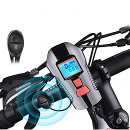 YEATOP Ordinateurs de vélo YEATOP Compteur de vélo étanche et lumière USB Rechargeable vélo Phare Lampe de Poche Corne Compteur de Vitesse