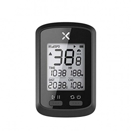 YIQIFEI Ordinateurs de vélo YIQIFEI Compteur de Vitesse de vélo Compteur kilométrique vélo GPS Ordinateur d'équitation Bluetooth Ant Compteur de Vitesse pour vélo M (chronomètre)