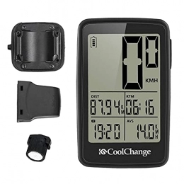 YIQIFEI Ordinateurs de vélo YIQIFEI Compteur de Vitesse Filaire de vélo étanche pour Ordinateur de vélo sans Fil LCD, Compteur kilométrique avec Grand écran LCD 2, 2 `` (chronomètre)