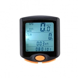 YIQIFEI Ordinateurs de vélo YIQIFEI Compteur de vélo sans Fil vélo vélo Cyclisme Ordinateur numérique Compteur kilométrique Compteur de Vitesse chronomètre thermomètre Nig (chronomètre)