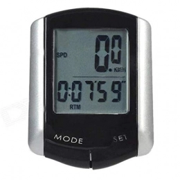 YIQIFEI Accessoires YIQIFEI Ordinateur de vélo 11 Fonctions LCD Fil de vélo Ordinateur de vélo Compteur de Vitesse Odomètre (Couleur: Noir, Taille: Taille Unique (chronomètre)