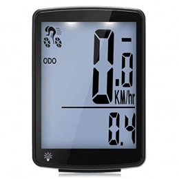 YIQIFEI Accessoires YIQIFEI Ordinateur de vélo Ordinateur de vélo sans Fil Écran LCD Multifonctionnel Ordinateur de vélo Compteur de Vitesse de vélo de Montagne O (chronomètre)