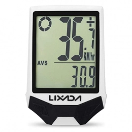 YIQIFEI Accessoires YIQIFEI Ordinateur de vélo sans Fil Compteur de Vitesse de vélo de Montagne odomètre IPX6 Cyclisme étanche température mesurable vélo (chronomètre)