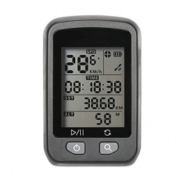 YIQIFEI Accessoires YIQIFEI Ordinateur de vélo sans Fil GPS IPX7 Compteur de Vitesse de Cyclisme étanche Tableau de Code de donnéesBicyclette Speedome (Montre de vélo)
