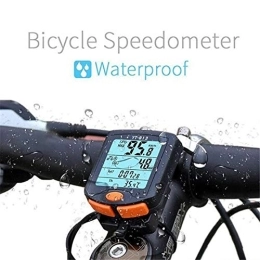 YMYGCC Ordinateurs de vélo YMYGCC Ordinateur de vélo Cycle sans Fil Ordinateur de vélo Compteur de Vitesse vélo et Compteur kilométrique étanche avec rétro-éclairage 94 (Color : Black)