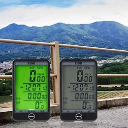 YSHTAN Ordinateurs de vélo YsHTAN Compteur de vitesse pour VTT avec écran LCD rétroéclairé