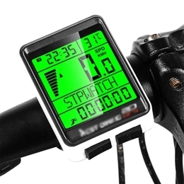 YWZQ Ordinateurs de vélo YWZQ Chronomètre vélo, Compteur de Vitesse Portable Ordinateur de vélo LED Lumineux vélo odomètre Chronomètre