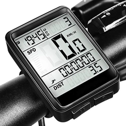 YYR Ordinateurs de vélo YYR Ordinateur de vélo, vélo Compteur de Vitesse, IPX6 étanche, avec écran LCD Mesurable Chronomètre, télévision à écran Plat automatiquement, Convient pour vélos Divers