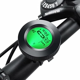 YZX Ordinateurs de vélo YZX Odomètre Vélo, Compteur de Vitesse d'ordinateur de rétroéclairage Multifonctionnel sans Fil 3 Couleurs, Outil de Vitesse de podomètre de kilométrage de vélo étanche extérieur