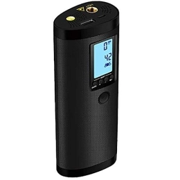 SHABI Accessoires Inflator Voiture Air Pompe sans Fil Electrique Portable Smart Bicyclettes Pompe de Basketball Portable Pump (Color : Black, Size : 15x6cm)