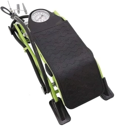 LEELLY Accessoires LEELLY Pompe à air Portable pour compresseur d'air, Pompe à vélo, Pompe à Pied pour vélo avec manomètre précis, Pompe à Pied Portable pour vélo
