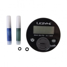 LEZYNE Accessoires LEZYNE 350 PSI Jauge numérique Accessoire Pompe à vélo, Noir, 6, 3 cm