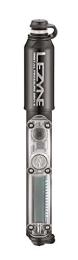 LEZYNE Accessoires Lezyne Mini Pompe CNC Digital Pressure Drive - Noir Brillant - 120 psi - 17 cm - Taille Unique