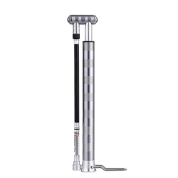 MOLVUS Accessoires Mini pompe à pied portable pour vélo - Pompe à main verticale - Tube gonflable avec baromètre - Petite pompe à vélo universelle - Haute pression