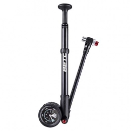 Mini pompe à vélo pompe d'amortisseur pour vélo vtt fourche/vélo pompe de suspension arrière tuyau de 400 psi pompe à main pneumatique avec gonfleur de vélo de jauge