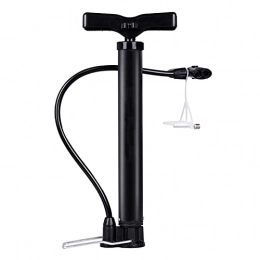 ZCGYQ Accessoires Mini pompe à vélo portable, pompe à pied de vélo haute pression avec valves Presta & Schrader, 120PSI, pompe à vélo de route avec aiguille de pompe à bille pour basket-ball à vélo