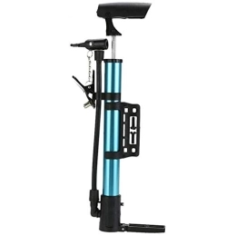 CHEST Accessoires Mini-vélo Pompe Pompe à vélo, Pompe Portable vélo Mini Pompe à air, Vélo d'extérieur Equitation (Color : Blue)