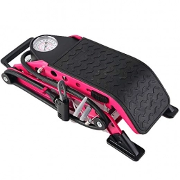 NIBABA Accessoires NIBABA Inflator Pompe à Pieds de Presse Haute Pression Pompe à Pompe à Pompe à Pompe à Pompe à Bicyclette Portable Pump (Color : Red, Size : 31.5x14.5x9cm)