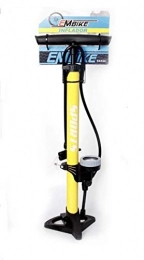 Bike Pompes à vélo Pompe gonflable, citronier, 61x20.5x13. Longitud total de manguera: 75cm