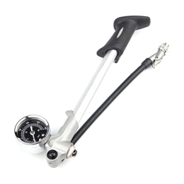 SouiWuzi Accessoires Pompe à amortisseur à vélo 300PSI Pression avant Suspension arrière Valve universelle pour VTT VTT, pompe à vélo