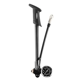 DierCosy Accessoires Pompe à vélo avec jauge de pression 300PSI Pression mini portable Pompe à vélo de montagne fourche à vélo et pompe à suspension arrière, tube