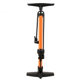 Pompe à vélo haute pression - Pour vélo de sport - Modèle compact et universel - Pour chambre à air, Orange