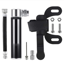 WYJW Pompes à vélo WYJW Bike Pump, Portable Air Pump Mini Bicycle Tire Pump with Frame Fits Presta and Schrader, Perfect for Road, Mountain Bikes