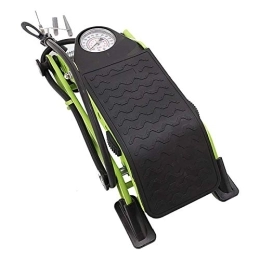 WYJW Accessoires WYJW Mini Bike Pump，Durable Bicycle Pump Bicycle Portable Pump High Pressure Foot Pump Universal Pedal Air Pump Practical (Color : Green, Size : 31.5x14.5x9cm)