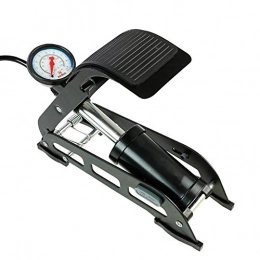 YOVYO Pompes à vélo YOVYO Mini Pompe Pied pour vlo avec Plancher manomtre adaptes Presta / Schrader avec Pression portative compacte Durable de 6 / 15 Bars et faciles Utiliser