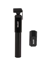 Zefal Pompes à vélo ZEFAL MT. Mini - Mini Pompe VTT - Robuste et Légère - Noir, 230 mm, 4 Bar Pression, Schrader et Presta