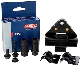 ABUS Accessoires Abus 23763 Support Antivol SH 59HB, 12-17 mm, Noir