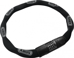 ABUS Verrous de vélo Abus 8808c Steel-O-Chain 8808C / 85 BK Unisex, Nero, Taglia Unica