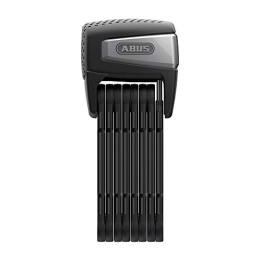 ABUS Accessoires ABUS antivol pliable Bordo 6500A SmartX avec télécommande - antivol vélo intelligent avec Bluetooth® et alarme - avec support - niveau de sécurité ABUS 15 - 110 cm