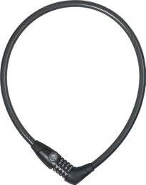 ABUS Verrous de vélo Abus Key Combo 1640 Câble antivol Noir 85 cm