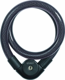 ABUS Verrous de vélo ABUS Protago 820 / 85 - Câble antivol - Noir - 85 cm